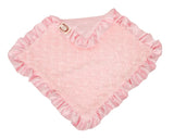 Max Daniel Rosebuds and Satin Security Blanket (Solid Pink)